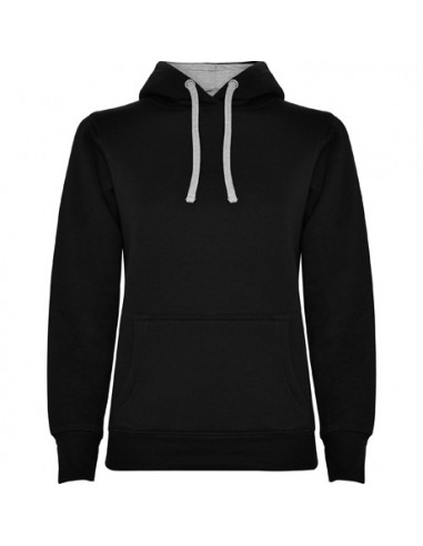 Sudadera Capucha Urban bicolor de mujer