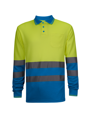 POLO MANGA LARGA COMBINADO A.V.