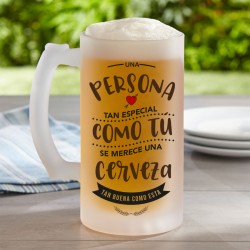 Jarra de cerveza - "persona especial" 2