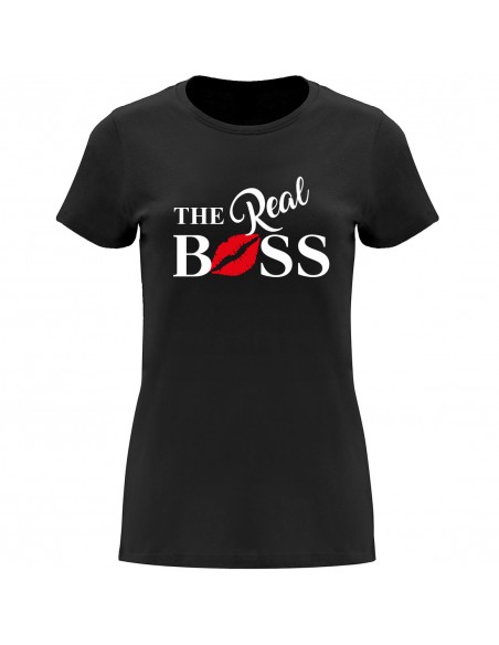 Camiseta mujer The Real Boss