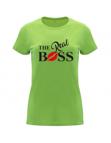 Camiseta mujer The Real Boss