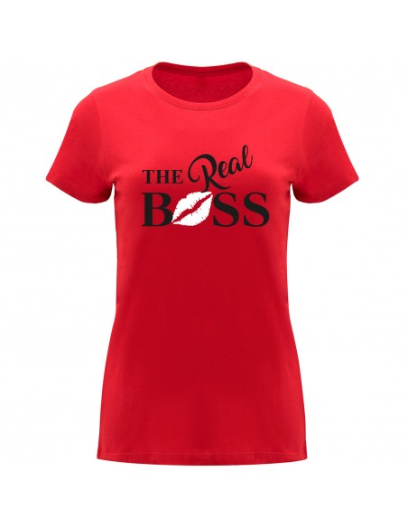 Camiseta mujer The Real Boss