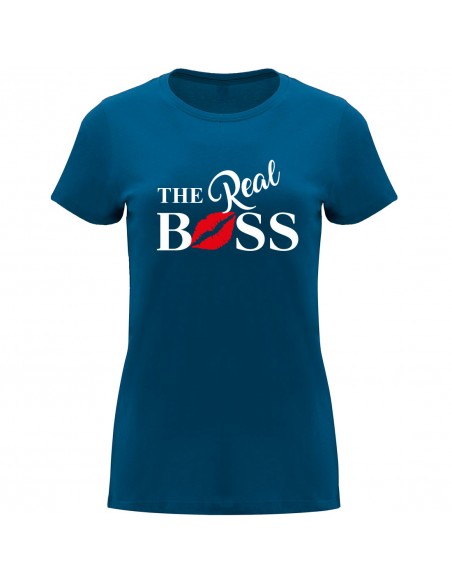 Camiseta mujer The Real Boss