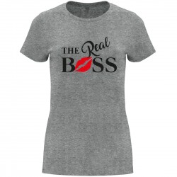 Camiseta mujer The Real Boss 2