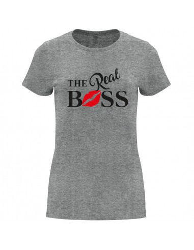 Camiseta mujer The Real Boss