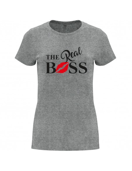 Camiseta mujer The Real Boss