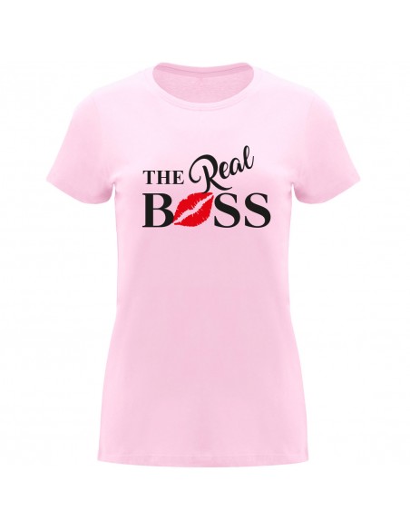 Camiseta mujer The Real Boss