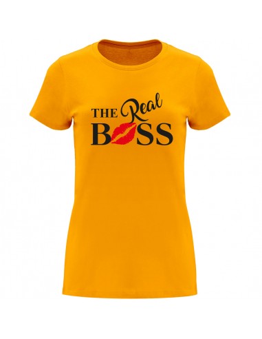 Camiseta mujer The Real Boss