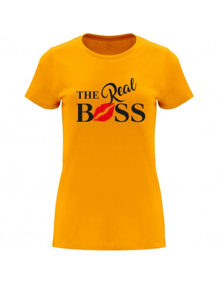 Camiseta mujer The Real Boss