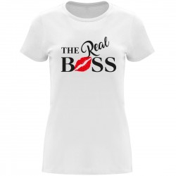 Camiseta mujer The Real Boss