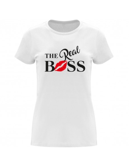 Camiseta mujer The Real Boss
