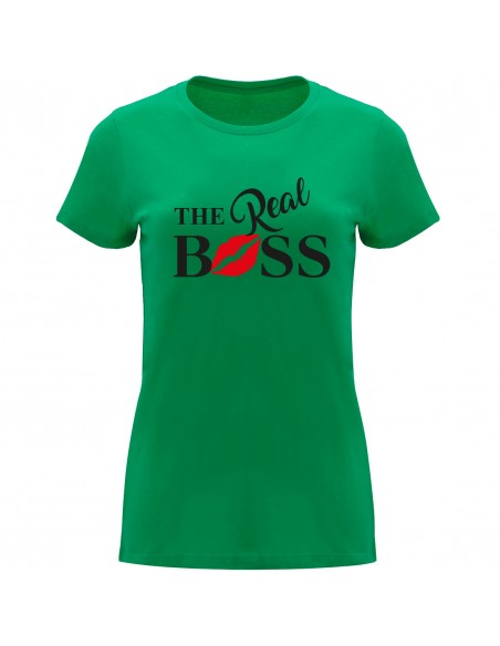 Camiseta mujer The Real Boss