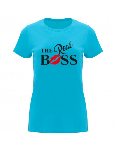 Camiseta mujer The Real Boss