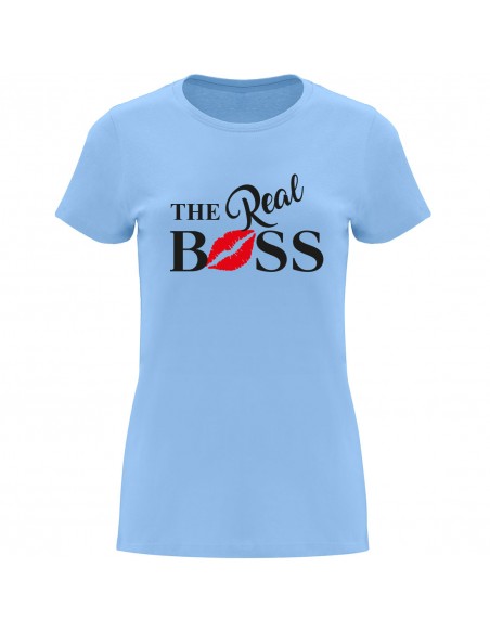 Camiseta mujer The Real Boss