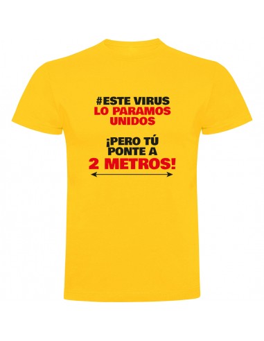 Camiseta Covid a 2 metros