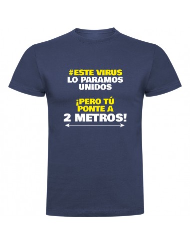 Camiseta Covid a 2 metros
