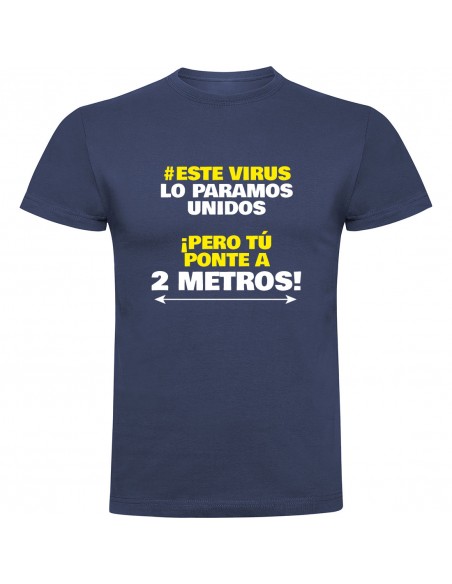 Camiseta Covid a 2 metros