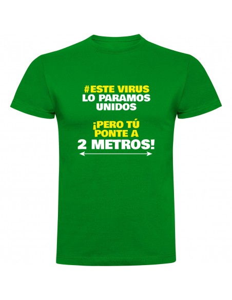 Camiseta Covid a 2 metros
