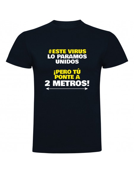 Camiseta Covid a 2 metros