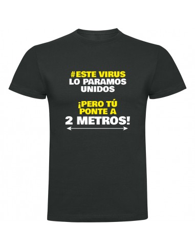 Camiseta Covid a 2 metros