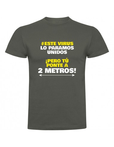Camiseta Covid a 2 metros