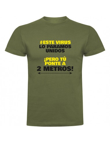 Camiseta Covid a 2 metros