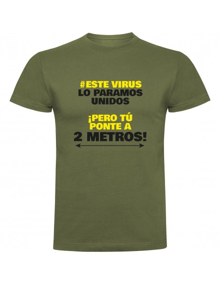 Camiseta Covid a 2 metros