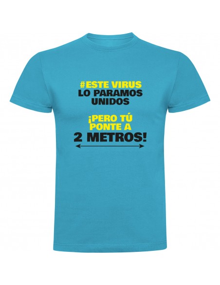 Camiseta Covid a 2 metros