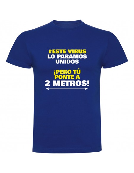 Camiseta Covid a 2 metros
