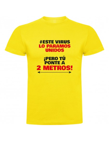 Camiseta Covid a 2 metros