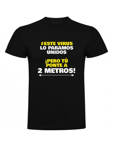 Camiseta Covid a 2 metros