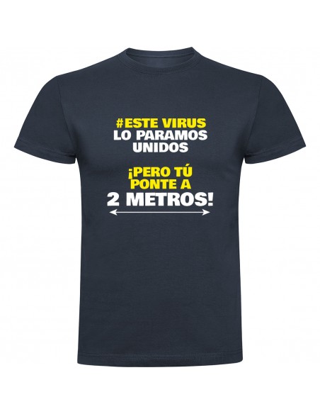 Camiseta Covid a 2 metros