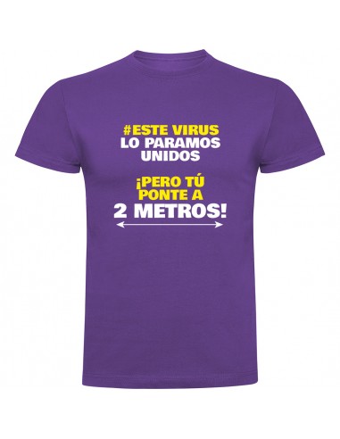 Camiseta Covid a 2 metros