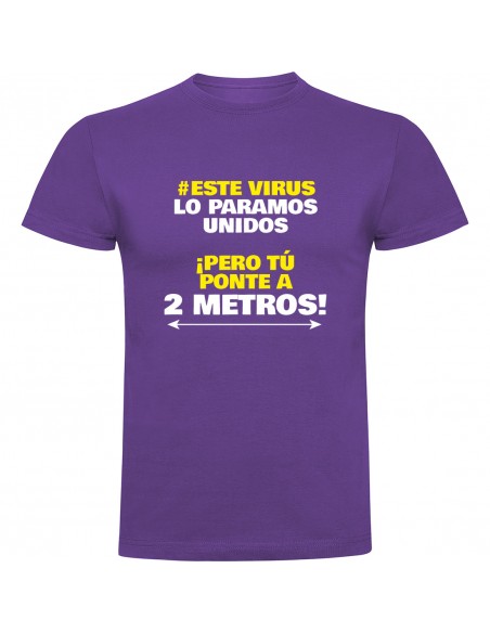 Camiseta Covid a 2 metros