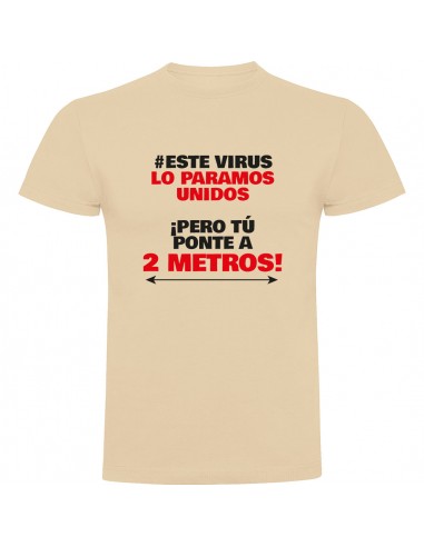 Camiseta Covid a 2 metros