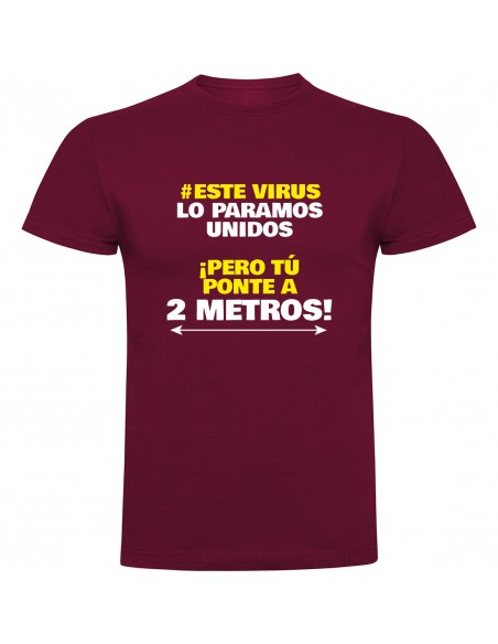 Camiseta Covid a 2 metros