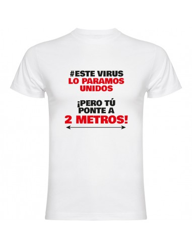 Camiseta Covid a 2 metros