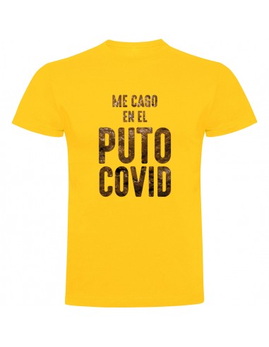 Camiseta me cago en el covid