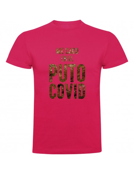 Camiseta me cago en el covid