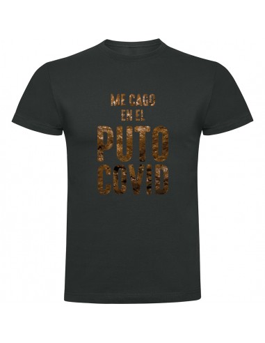 Camiseta me cago en el covid