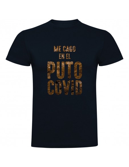 Camiseta me cago en el covid