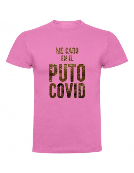 Camiseta me cago en el covid