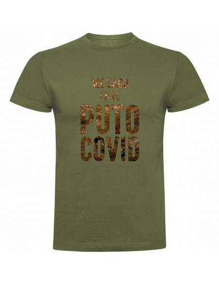 Camiseta me cago en el covid