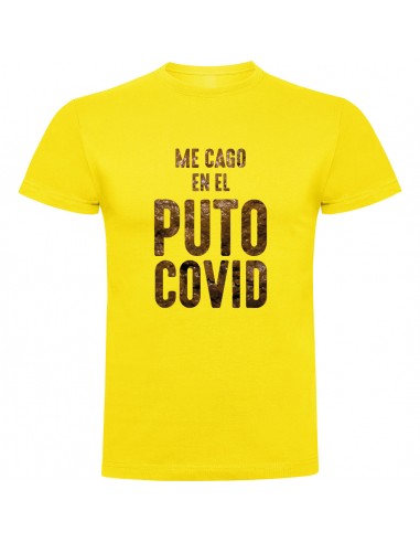 Camiseta me cago en el covid