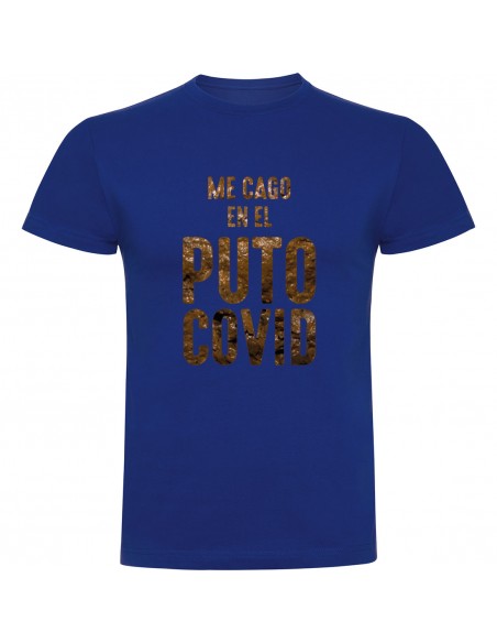 Camiseta me cago en el covid
