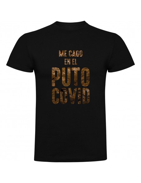 Camiseta me cago en el covid