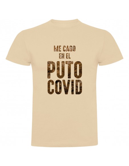Camiseta me cago en el covid