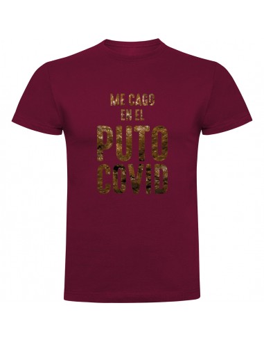 Camiseta me cago en el covid