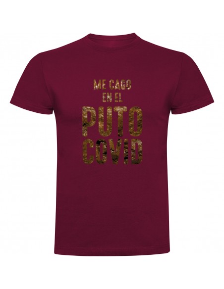 Camiseta me cago en el covid