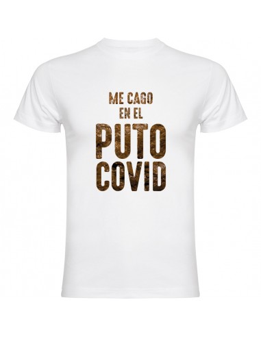 Camiseta me cago en el covid